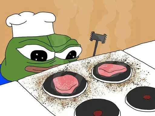 Cooking Pepe